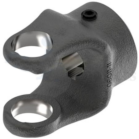 Aftermarket Round Bore Implement Yoke w Double Keyway And Set Screw A-806-0612-AI